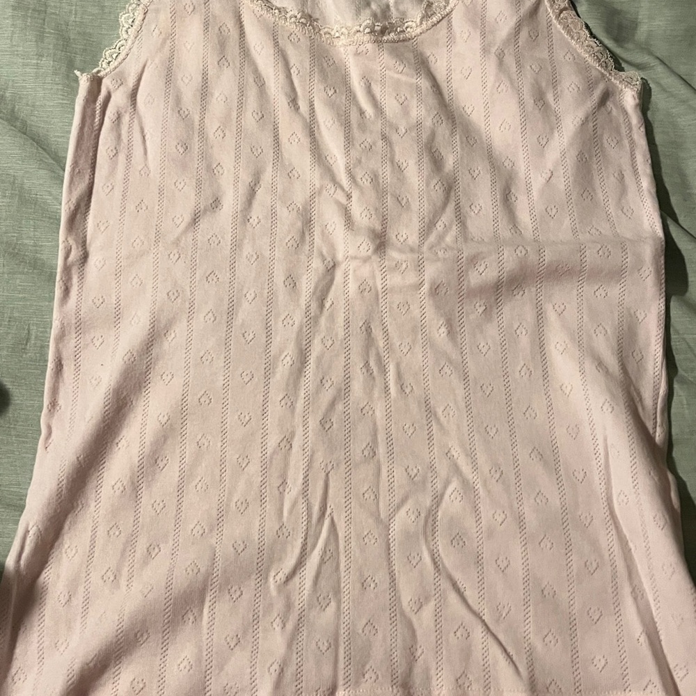 Vavonne Soft Pink Lace Camisole
